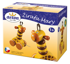 Žirafa Mary tahací hračka